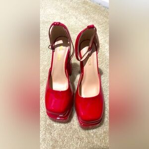 Red high heels